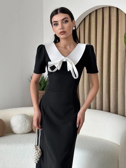 Zerra Yaka Kurdale Detay Elbise