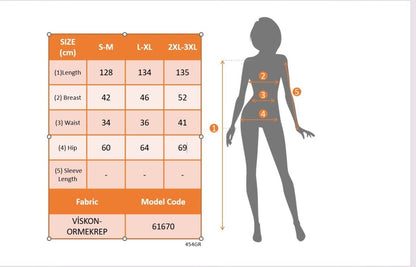Kadın Uzun Kollu önü Düğmeli Viskon Bluz Eteği örme Maxi Krep Elbise