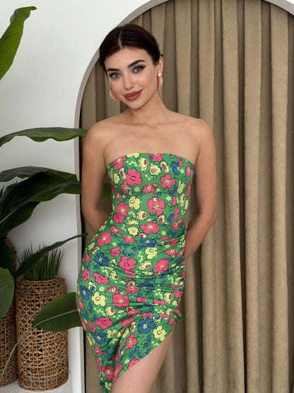 Emelıe Straplez Elbise