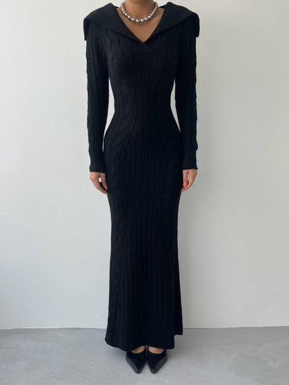 Vienne Yarasa Yaka Elbise