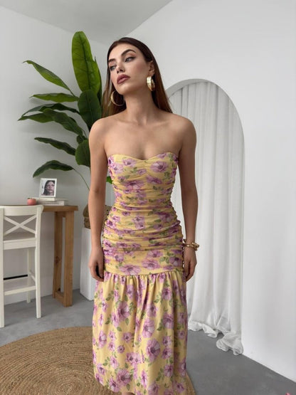 Talia Straplez Elbise