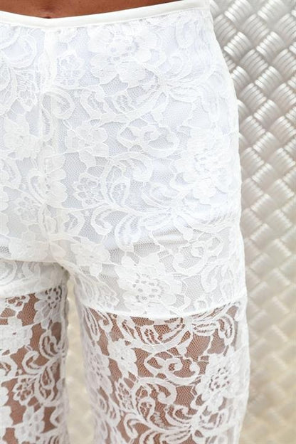 Beluga Dantel Pantolon Takım 9589-08