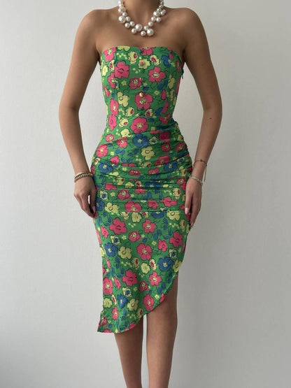 Emelıe Straplez Elbise