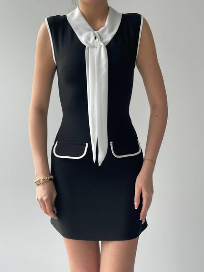 Area Fularlı Elbise