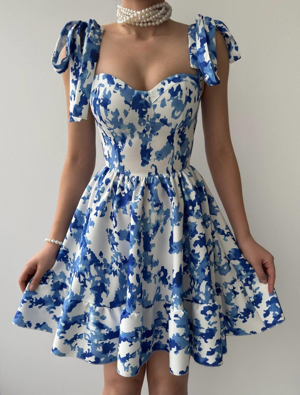 Orew Omuz Bağlamalı Elbise