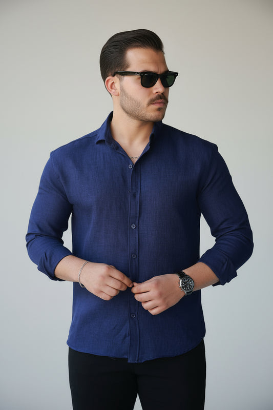 Erkek Uzun Kollu Gömlek