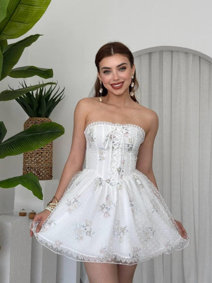 NEO STRAPLEZ ELBİSE