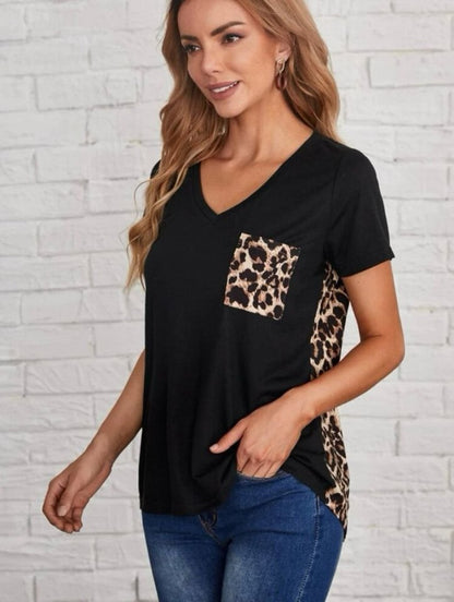 Kadın Leopar Detay üç Parça Viskon Elbise