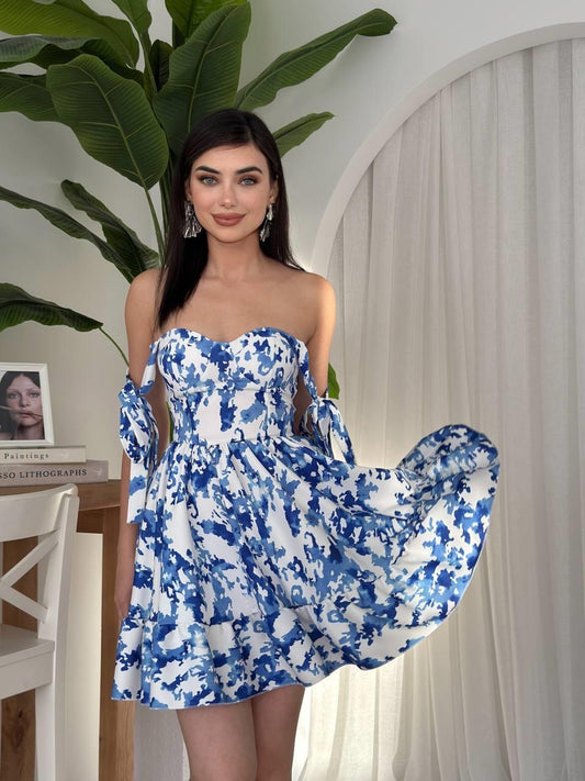 Orew Omuz Bağlamalı Elbise