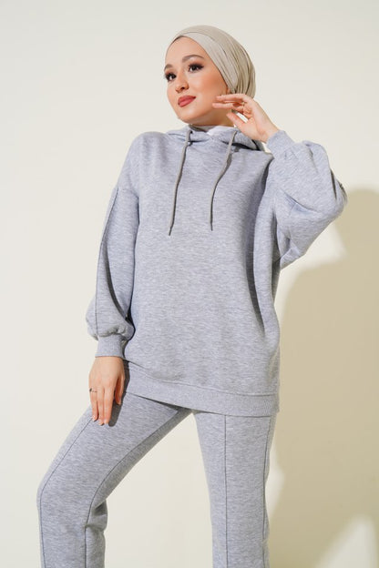 55434 Oversize Eşofman Takımı - Gri