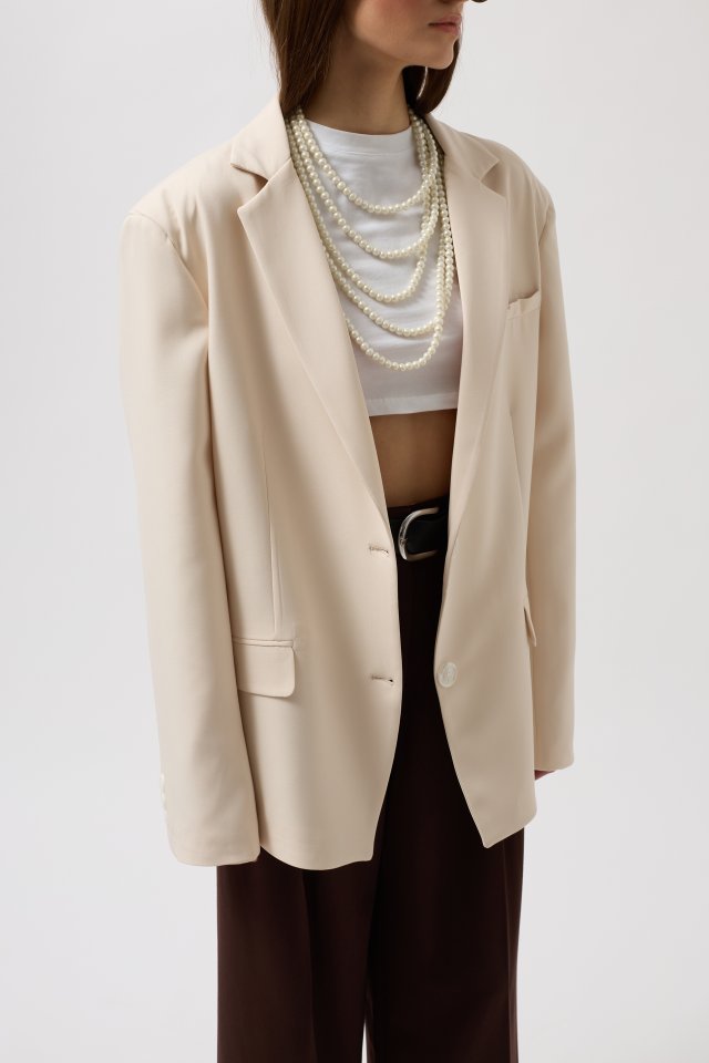 Basic Oversize Ceket