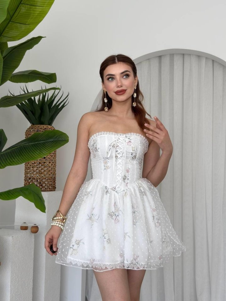 NEO STRAPLEZ ELBİSE