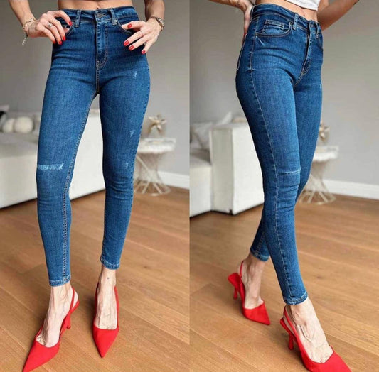 Kadın Normal Bel Slim Fit Kot Pantolon