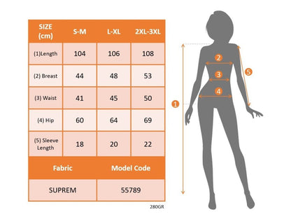 Kadın Kısa Yarasa Kollu Yuvarlak Yaka Beli Büzgülü Süprem Elbise