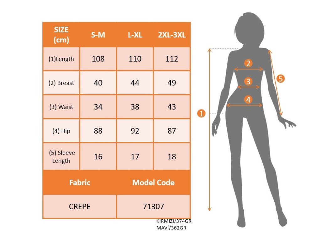 Kadın Kısa Kollu V Yakalı önden Pileli Midi Janjan Krep Elbise
