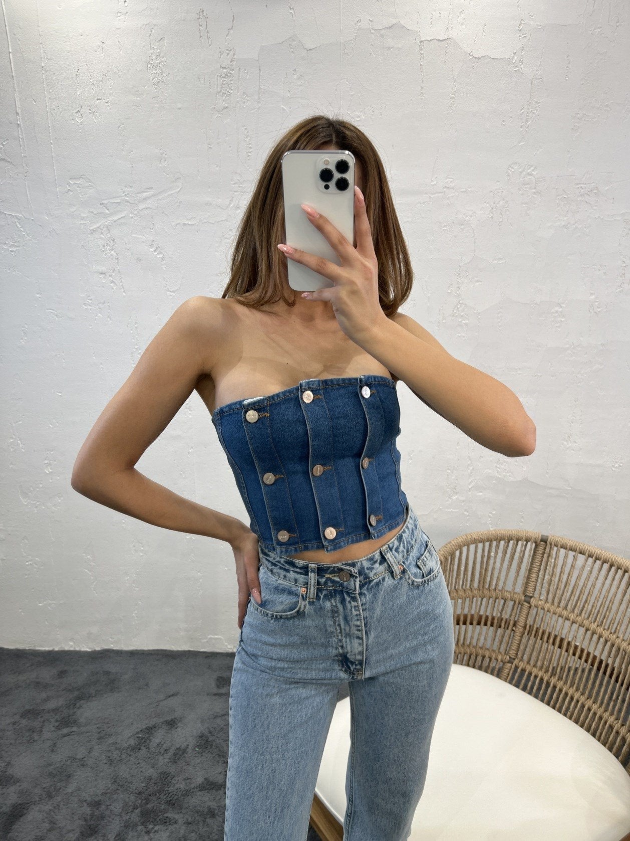 5803 BÜSTİYER-MAVİ