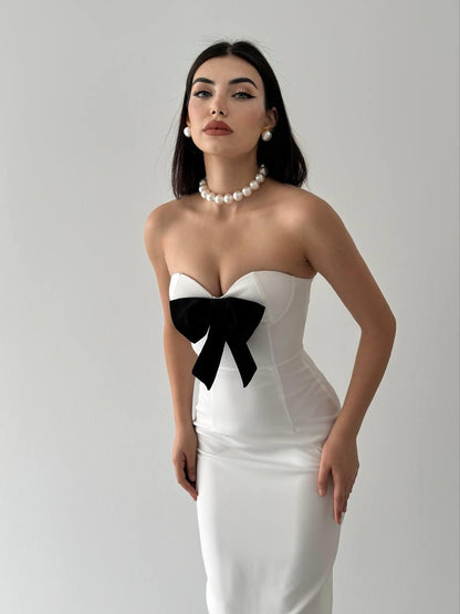 Harvoy Straplez Elbise