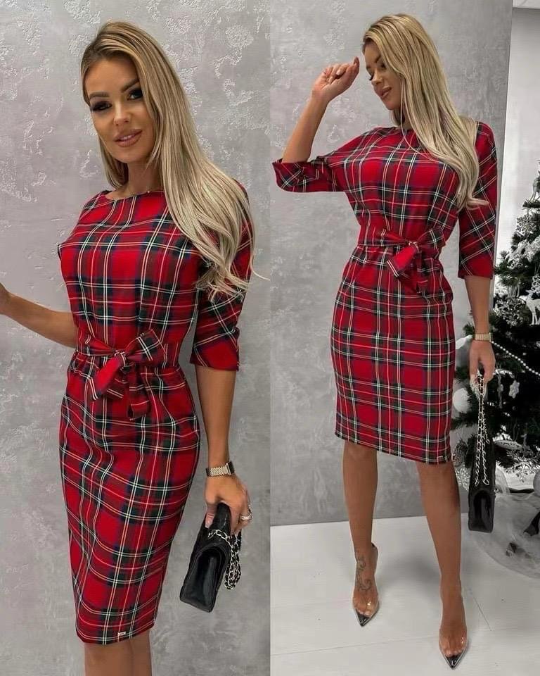 Kadın Dalgıc Kumaş Djıtal Baskılı Elbıse