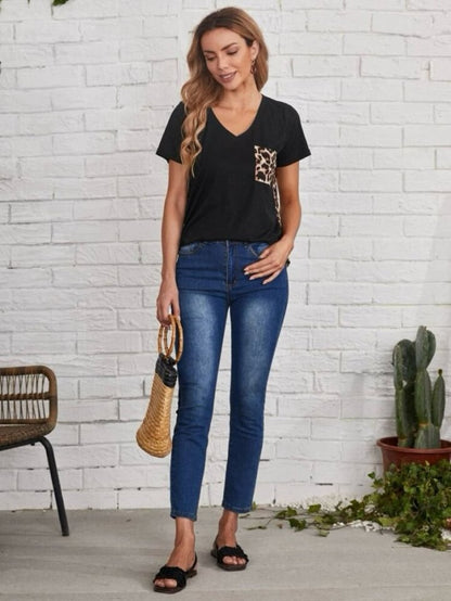 Kadın Leopar Detay üç Parça Viskon Elbise