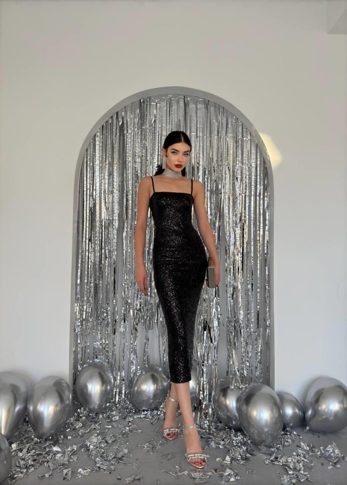 Woxo İp Askılı Elbise