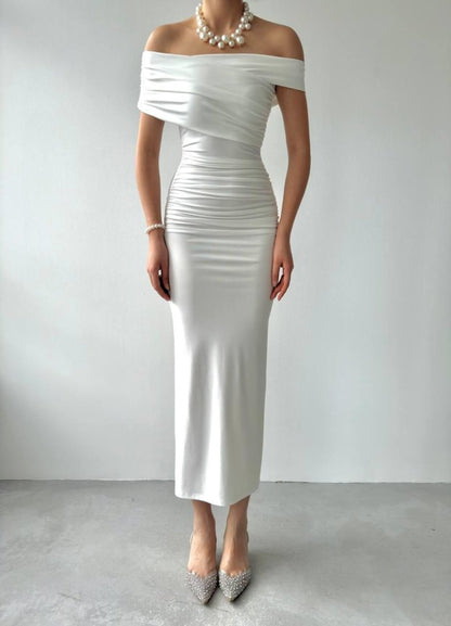 Dron Straplez Elbise